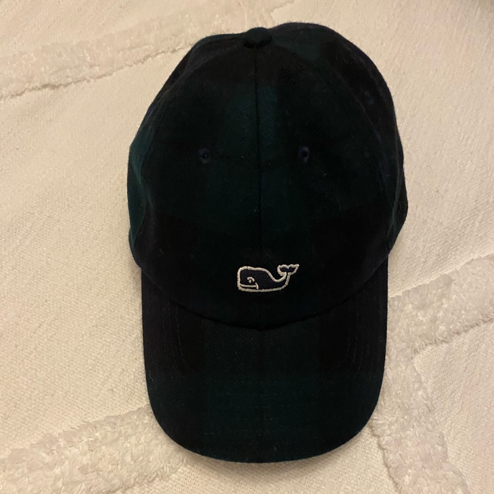 NWOT Vineyard Vines tartan plaid wool whale hat